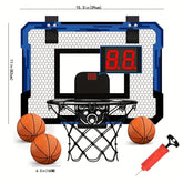 Door Dunk Mini Basketball Hoop